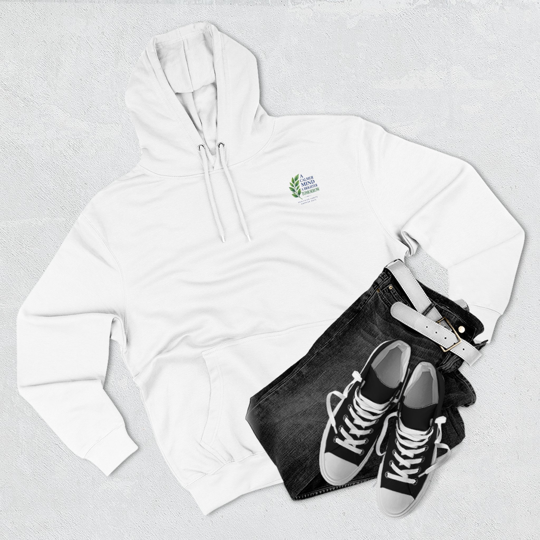 A Calmer Mind, A Brighter Tomorrow Hoodie - Image 3