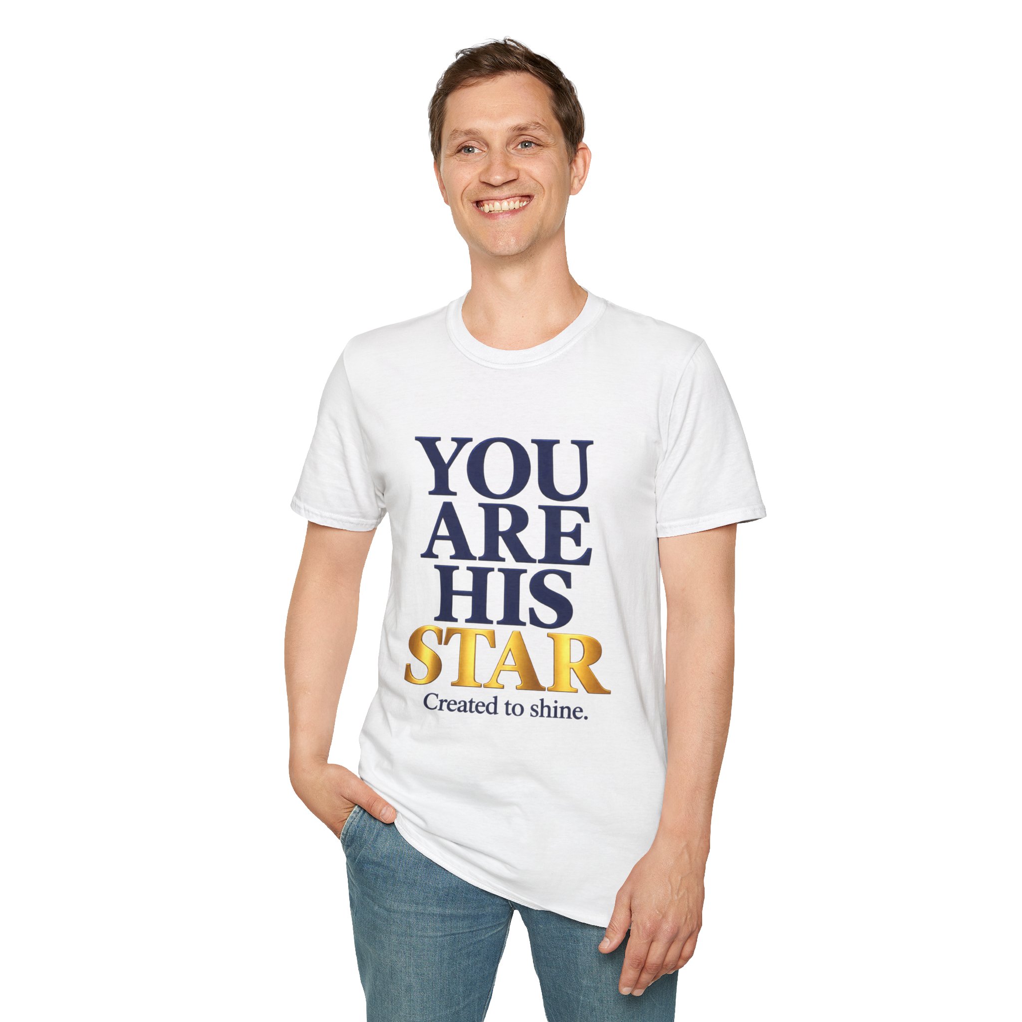 You Are His Star Christian Inspirational T-Shirt - Image 7